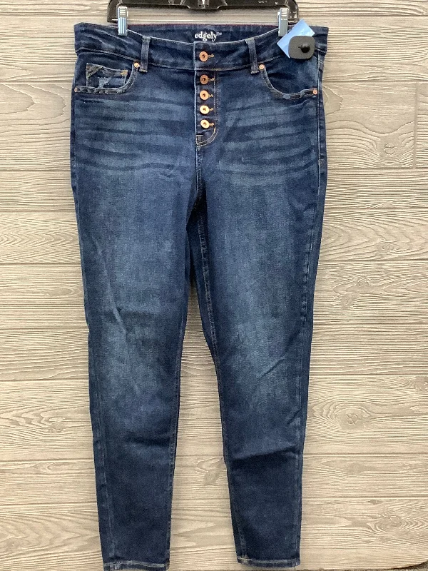 Jeans Skinny By Clothes Mentor In Blue Denim, Size: 18