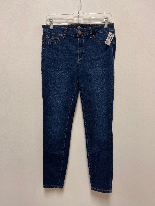 Jeans Skinny By Jones New York In Blue Denim, Size: 10