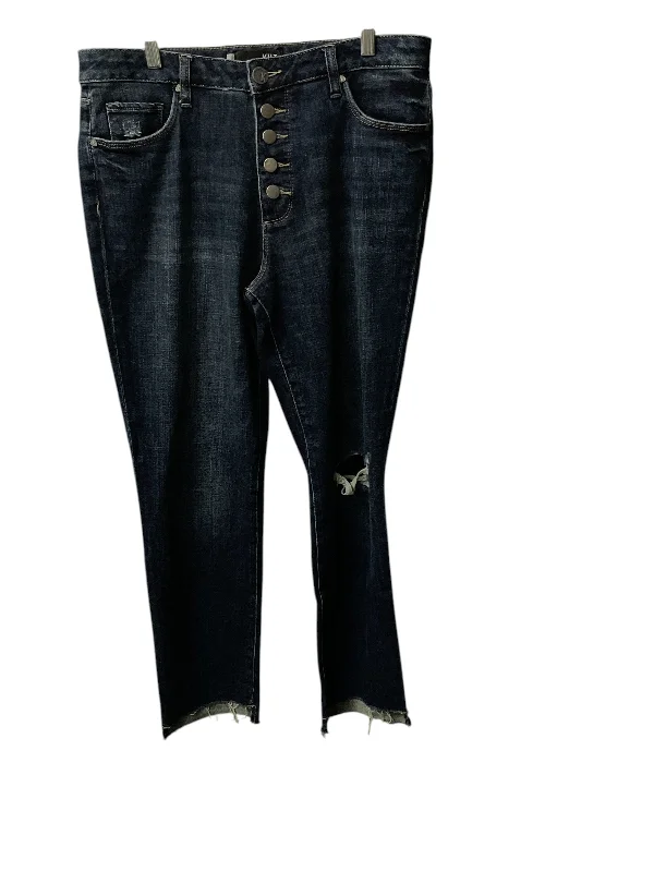 Jeans Skinny By Kut In Blue Denim, Size: 8