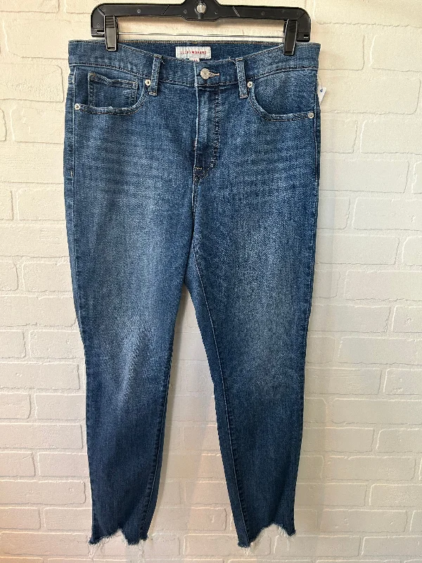 Jeans Skinny By Lucky Brand In Blue Denim, Size: 12