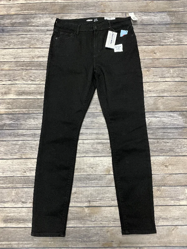 Jeans Skinny By Old Navy In Black, Size: 10