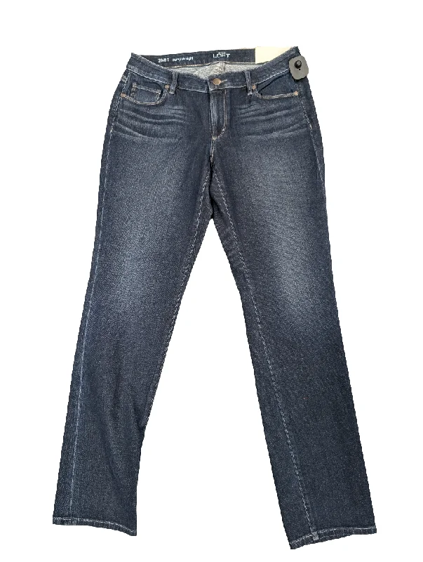 Jeans Straight By Ann Taylor In Blue, Size: 8