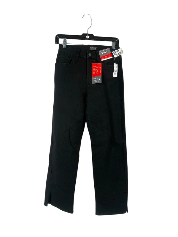 Jeans Straight By Bold Elements In Black, Size: 4