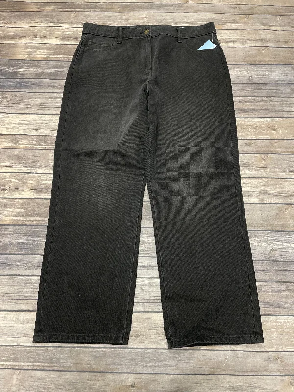 Jeans Straight By Cme In Black, Size: 18