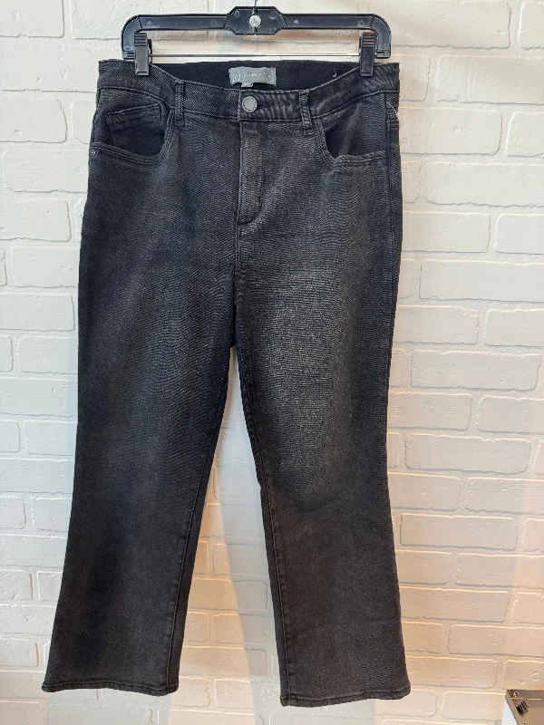 Jeans Straight By Wit & Wisdom In Black, Size: 10