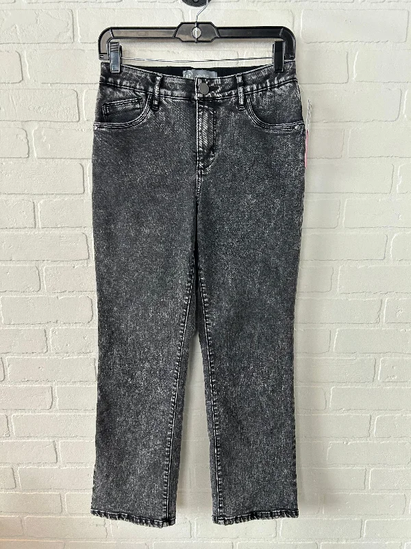 Jeans Straight By Wit & Wisdom In Grey, Size: 4