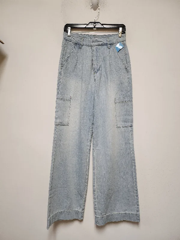 Jeans Wide Leg By Ee Some In Blue Denim, Size: 6