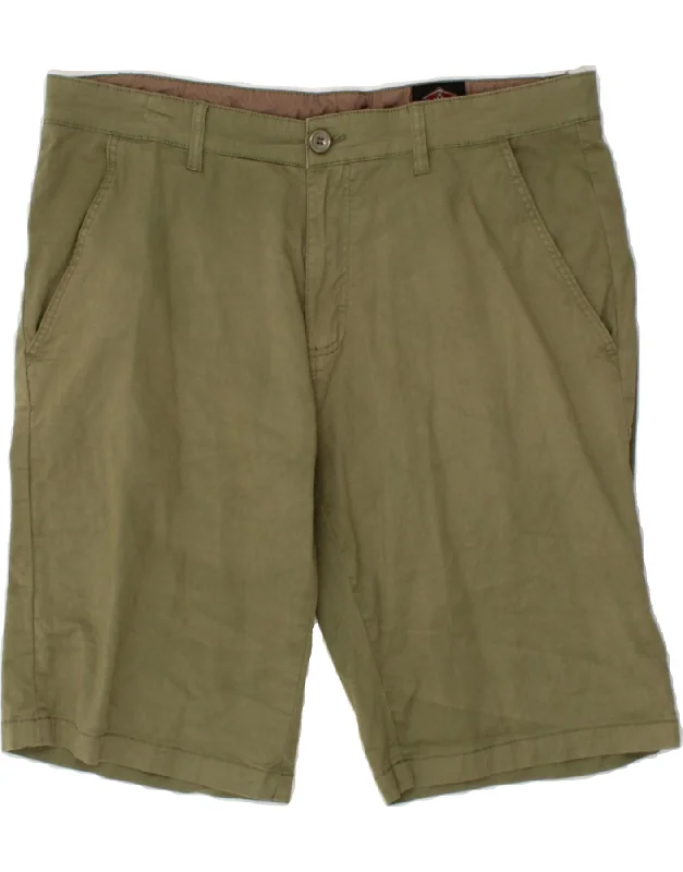 BEAR Mens Chino Shorts W38 XL  Green