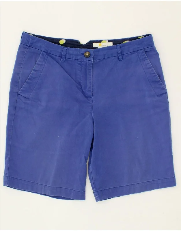 BODEN Mens Chino Shorts UK 12 Medium W32 Blue Cotton