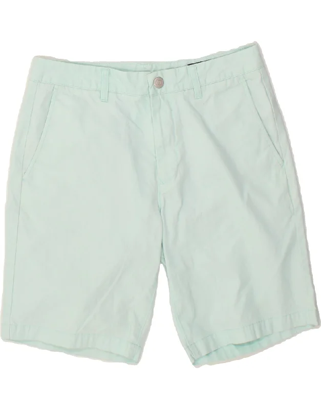 BONOBOS Mens Chino Shorts W32 Medium  Turquoise Cotton