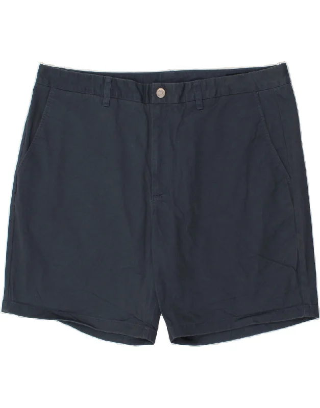 BONOBOS Mens Chino Shorts W40 XL Navy Blue Cotton