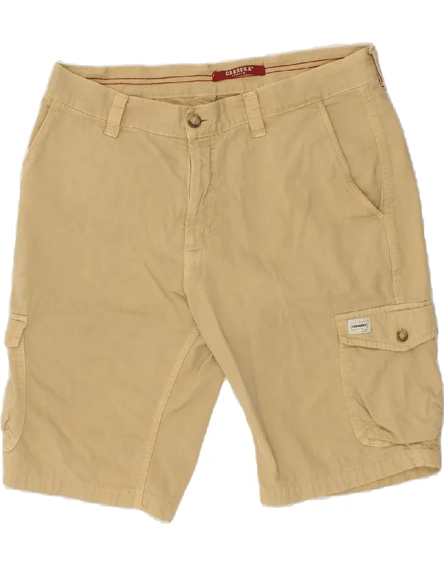 CARRERA Mens Cargo Shorts W34 Large Beige