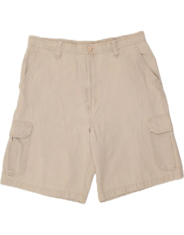 CHAPS Mens Cargo Shorts W36 Large Grey Cotton