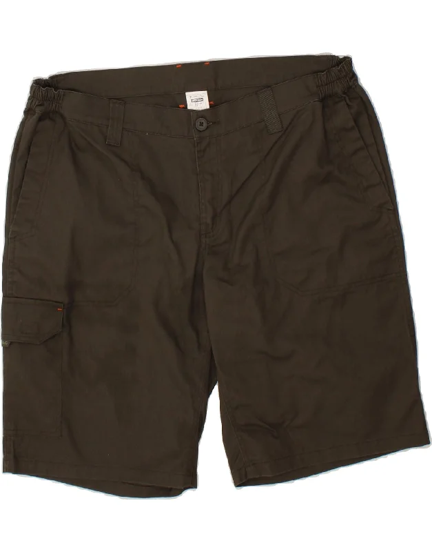 DECATHLON Mens Cargo Shorts W41 XL Grey Cotton