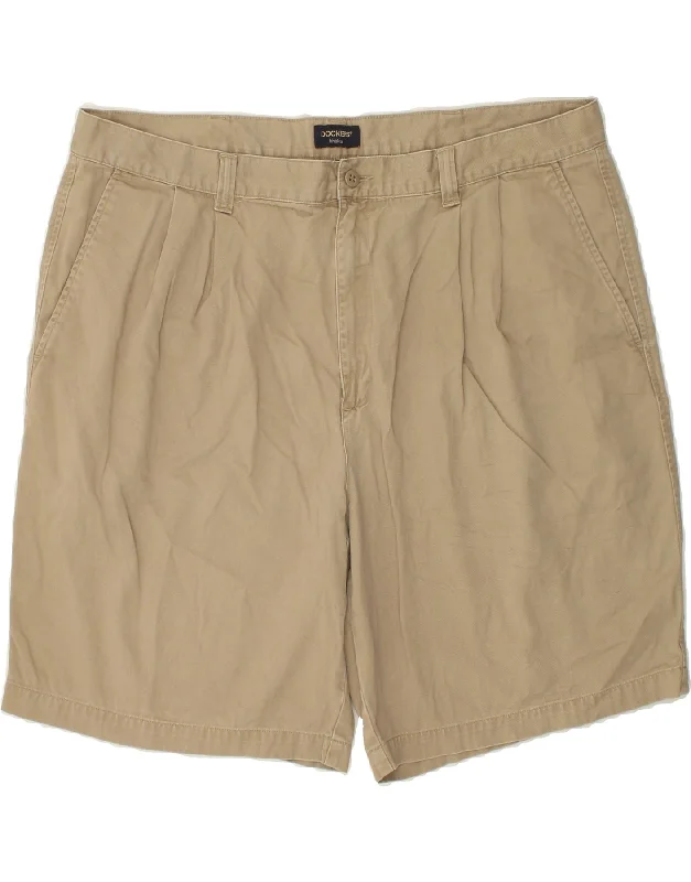 DOCKERS Mens Chino Shorts W30 Medium  Beige