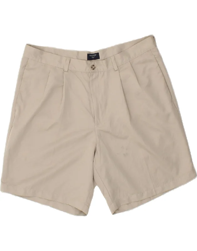 DOCKERS Mens Chino Shorts W38 XL  Beige