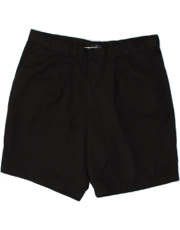 DOCKERS Mens Chino Shorts W38 XL Black Polyester