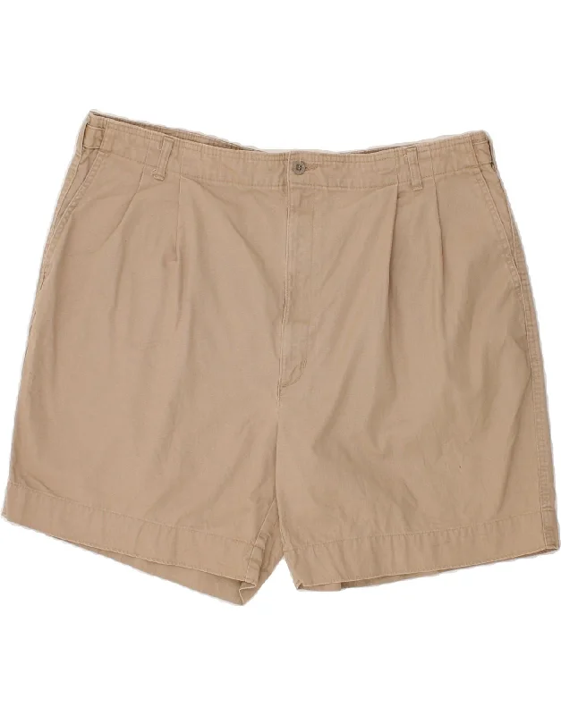 DOCKERS Mens Chino Shorts W40 XL Beige Cotton