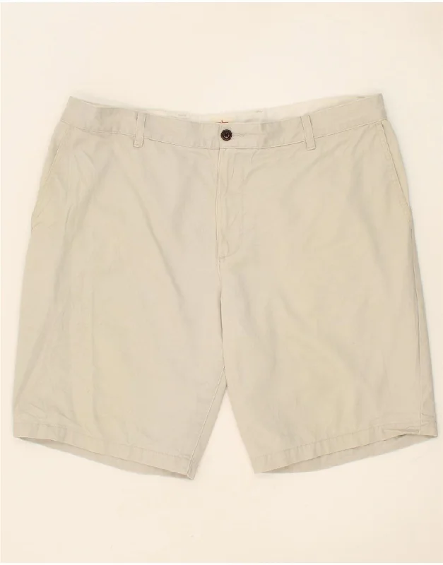 DOCKERS Mens Chino Shorts W40 XL Beige Cotton