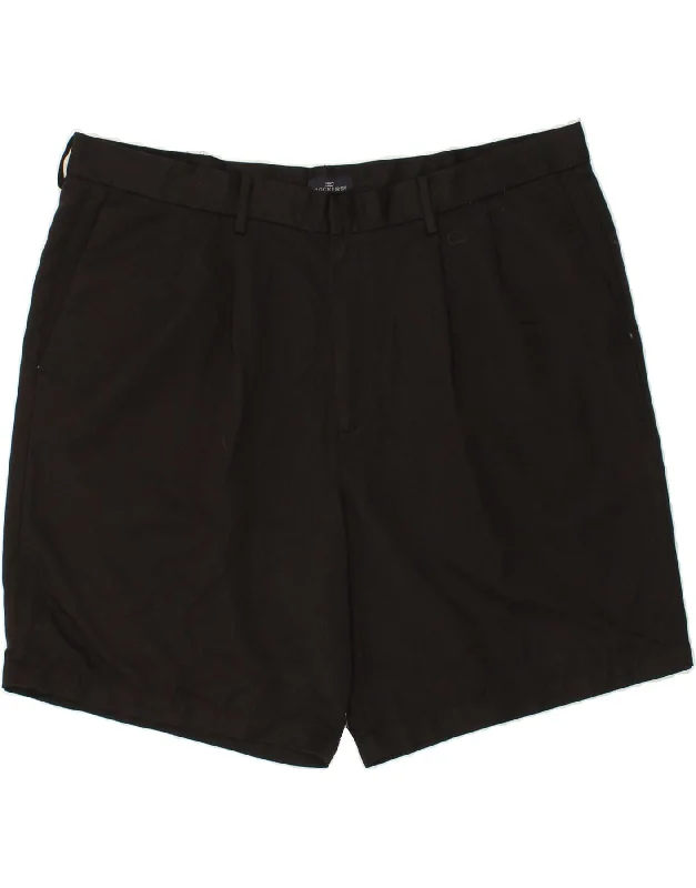 DOCKERS Mens Golf Pegged Casual Shorts W42 2XL Black Polyester