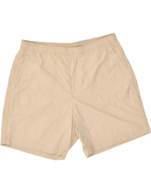 GAP Mens Casual Shorts XL Beige Nylon