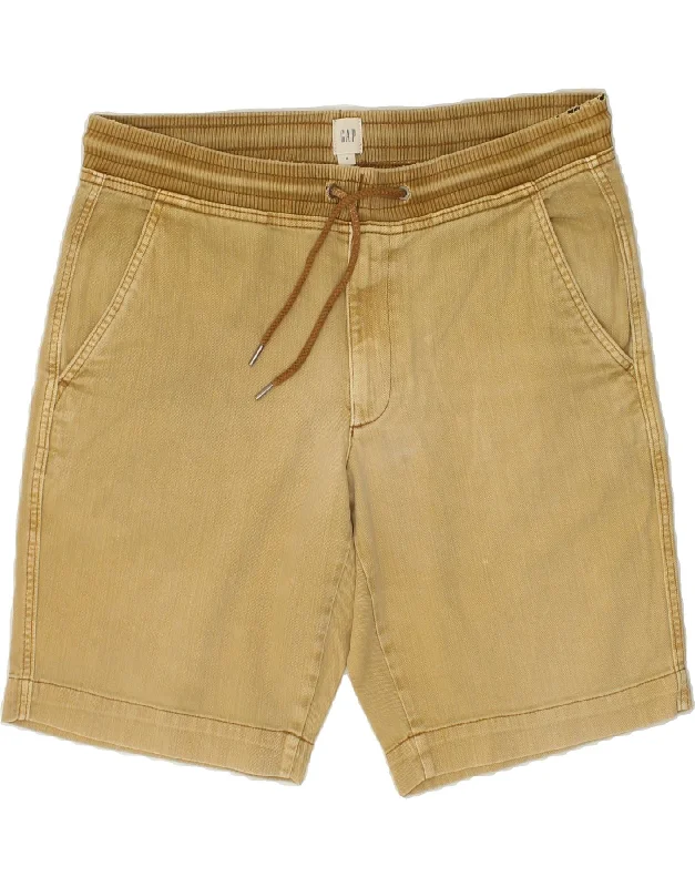 GAP Mens Denim Shorts Medium W32 Beige Cotton