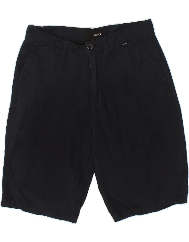 HURLEY Mens Chino Shorts W28 Small Navy Blue