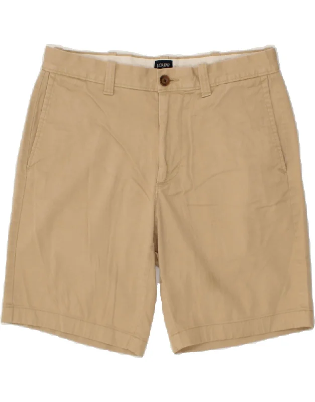 J. CREW Mens Chino Shorts W30 Medium Beige Cotton