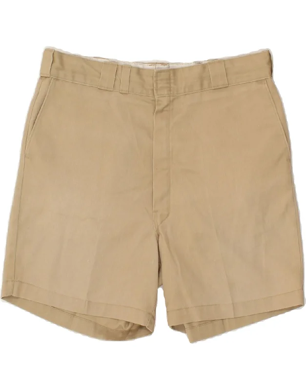 L.L.BEAN Mens Chino Shorts W36 Large  Beige Polyester