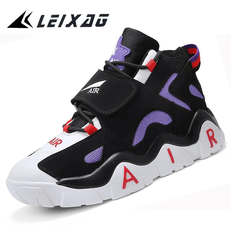 LEIXAG Basketball Shoes For Men Outdoor Basketball Sport Shoes Jordan Shoes Basketball Training Shoes Air Damping Men Sneakers