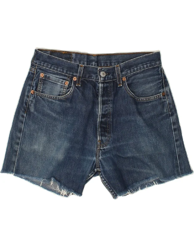 LEVI'S Mens 501 Denim Shorts W32 Medium Blue