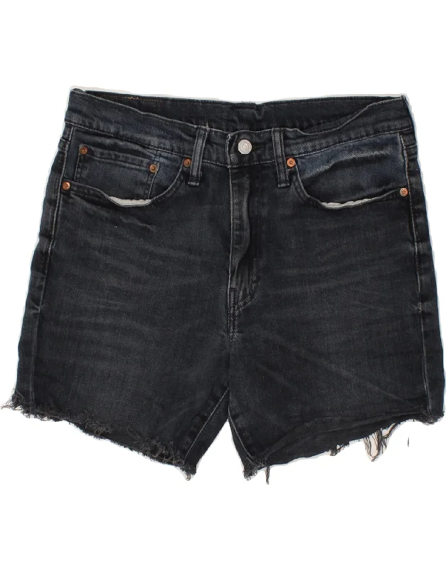 LEVI'S Mens 511 Denim Shorts W34 Large Navy Blue