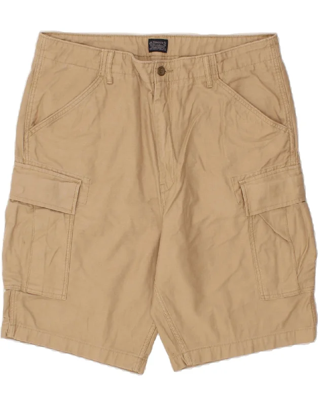 LEVI'S Mens Cargo Shorts W38 XL Brown Cotton