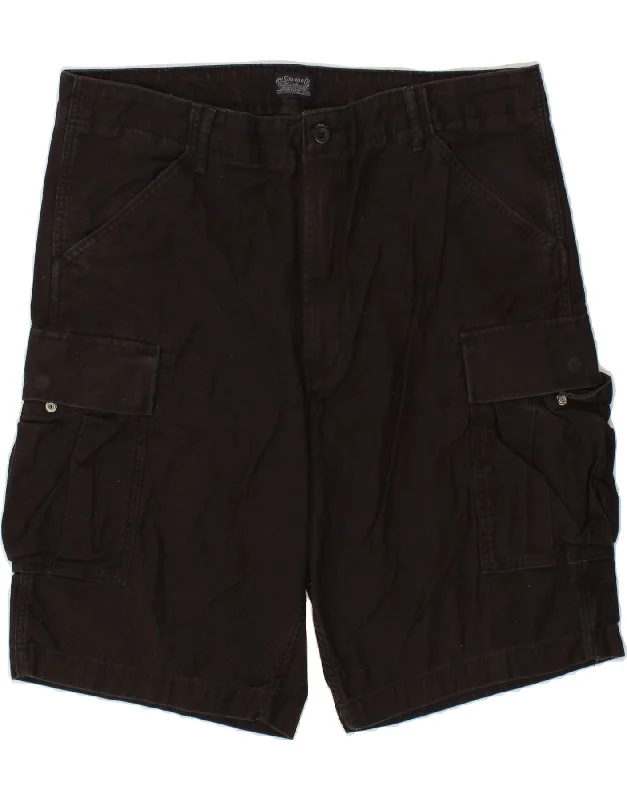 LEVI'S Mens Cargo Shorts W40 XL Black Cotton