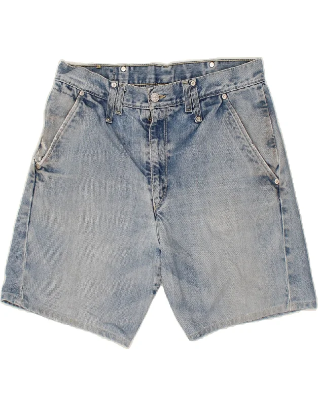 LEVI'S Mens Denim Shorts Medium W32  Blue Cotton