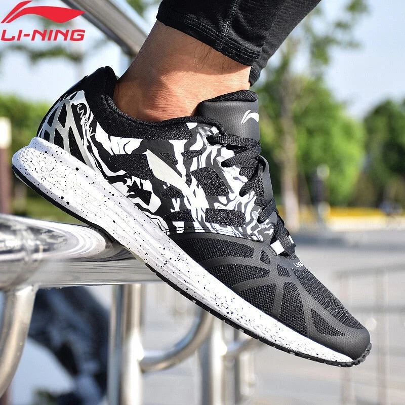 Li-Ning Men Running Shoes Speed Star Breathable LiNing Sneakers Light Weight Cushion Sport Shoes ARHM021 XYP544