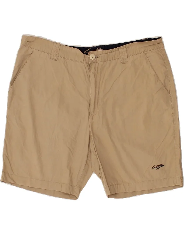 LOTTO Mens Chino Shorts XL W38 Beige