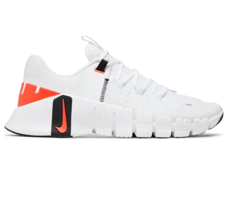 Men's Nike Free Metcon 5 (White/Bright Crimson)