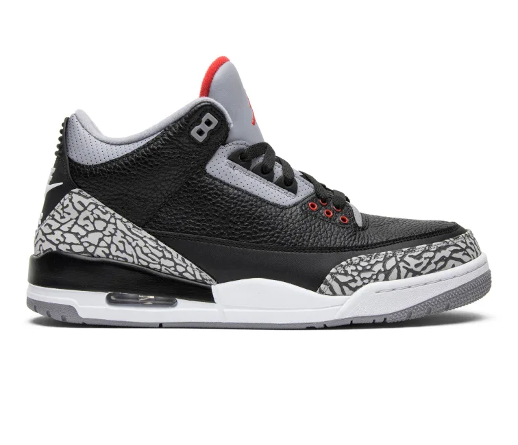 Men's Nike Air Jordan 3 Retro OG (Black Cement 2018)