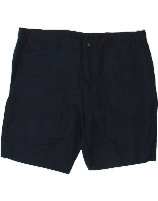 MICHAEL KORS Mens Chino Shorts W40 XL Navy Blue