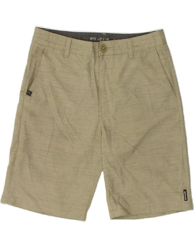 RIP CURL Mens Cargo Shorts W30 Medium Beige