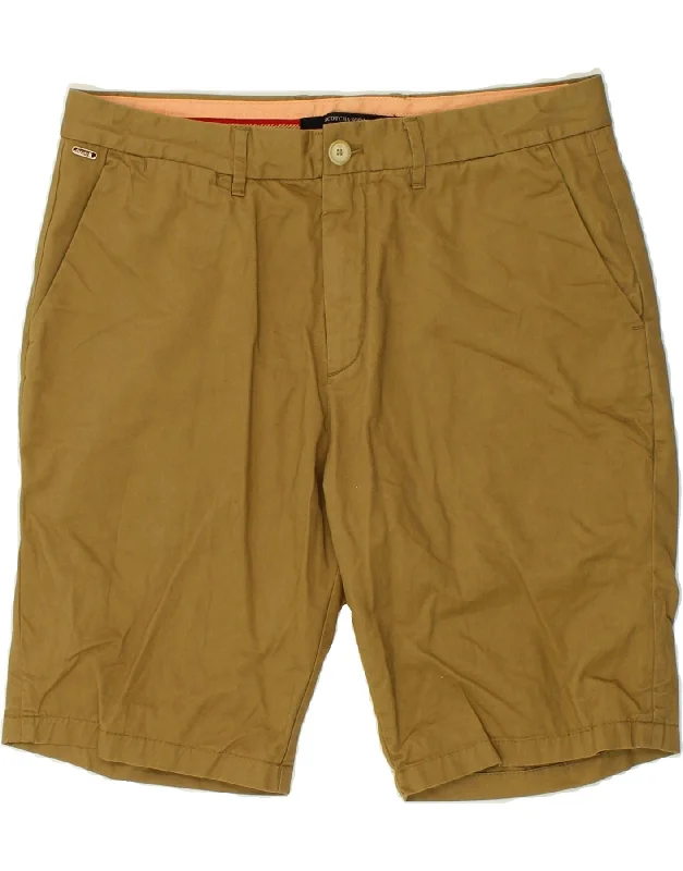 SCOTCH & SODA Mens Chino Shorts W30 Medium  Brown Cotton