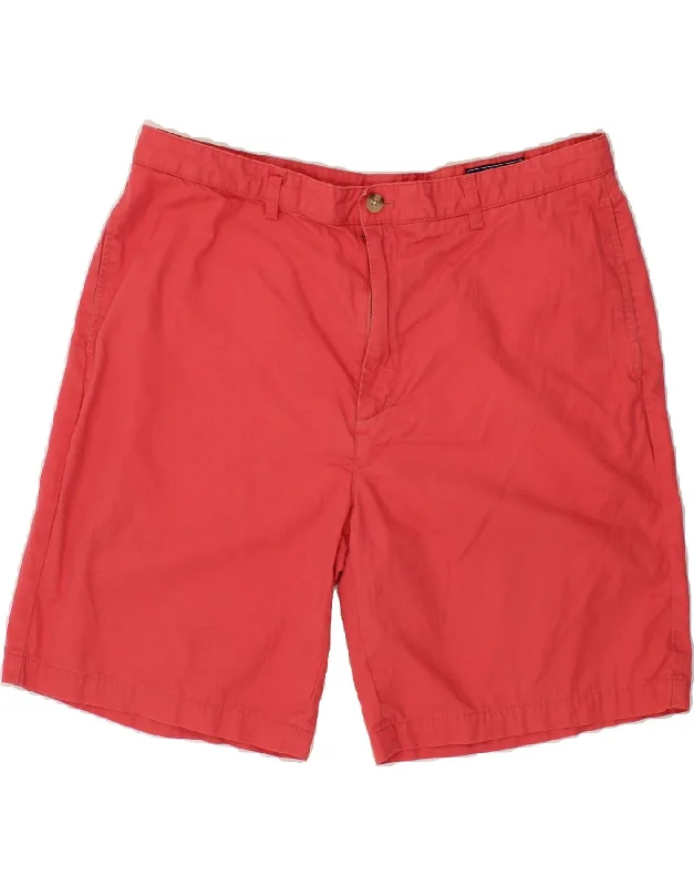 VINEYARD VINES Mens Chino Shorts W38 XL  Red Cotton