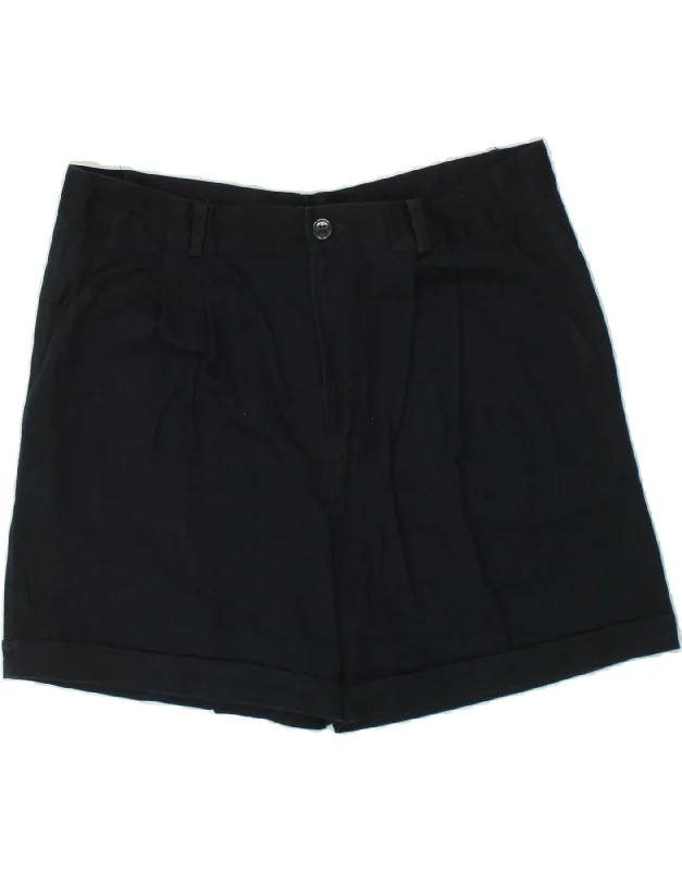 VINTAGE Mens Chino Shorts W36 Large  Navy Blue