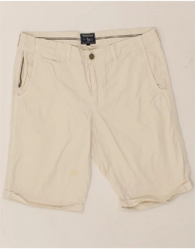 WOOLRICH Mens Chino Shorts W33 Medium White