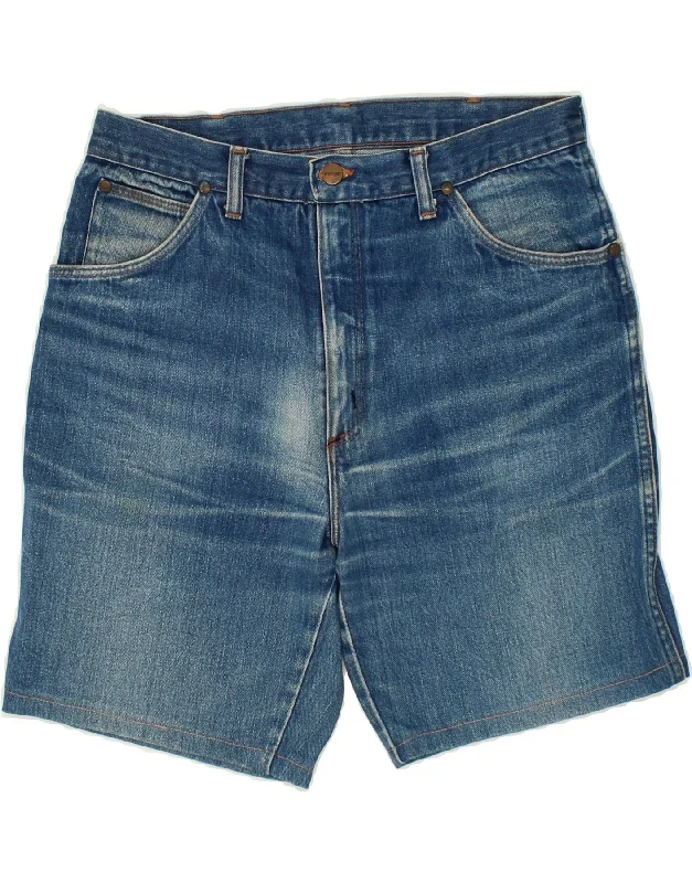 WRANGLER Mens Denim Shorts W32 Medium  Blue