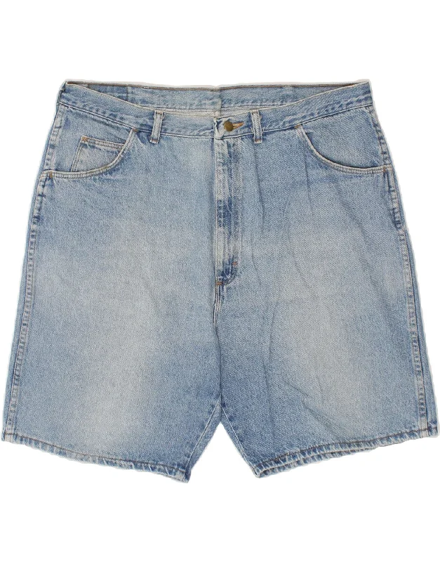 WRANGLER Mens Denim Shorts W40 XL Blue